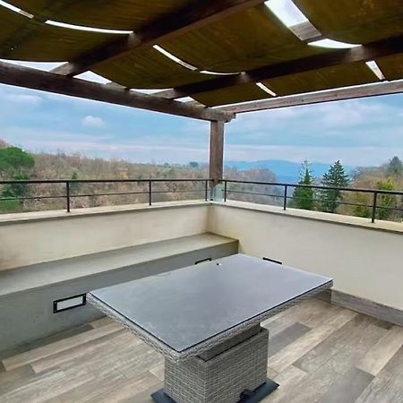 Epic Rooftop Terrace Overlooking Civita Valley باغنوريغيو المظهر الخارجي الصورة